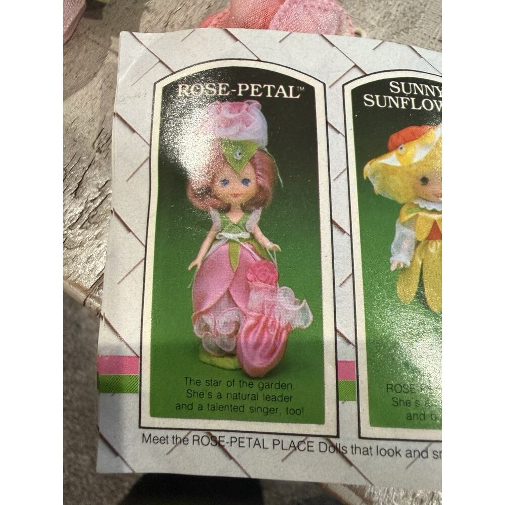Vintage Rose-Petal Place Doll 1984 Kenner With Accessories Rose Petal - Picture 4 of 10